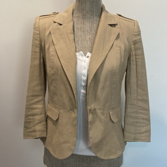 Club Monaco Women's Tan Jacket - Picture 8 of 14
